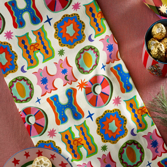 Ho Ho Christmas Tea Towel