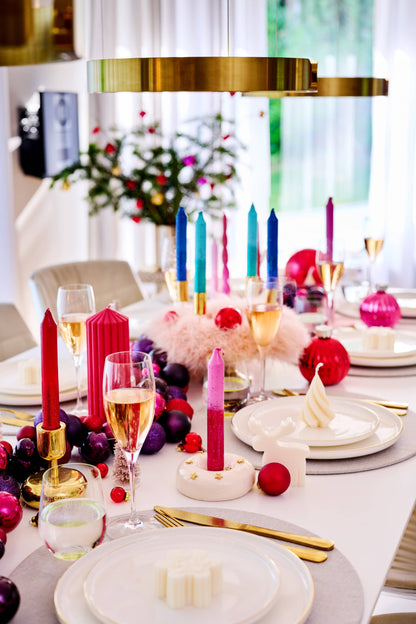 Bougeoir en verre Bubble Barbie