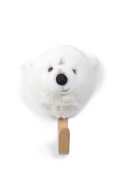 Polar Bear Plush Coat Rack