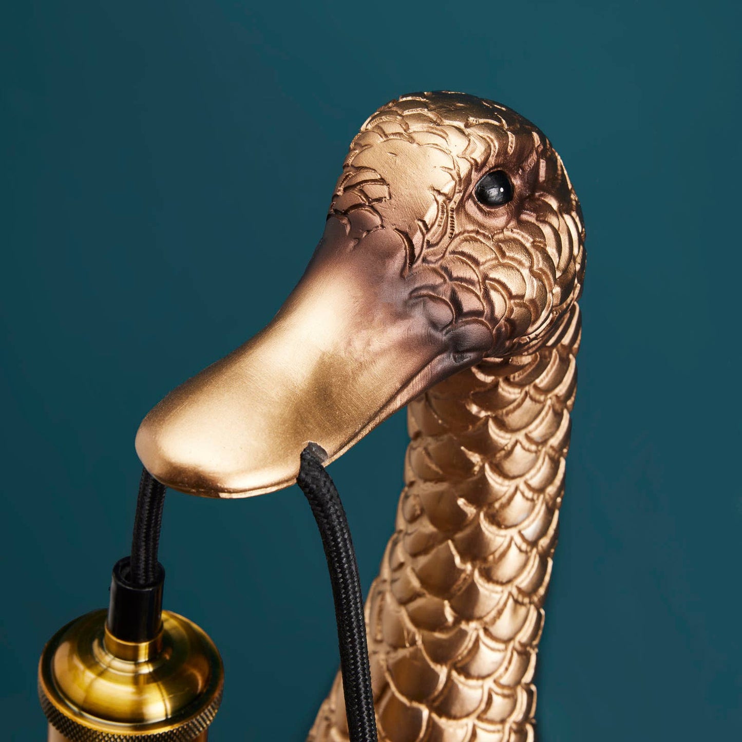 Duck wall light “Son of a Duck” Gold