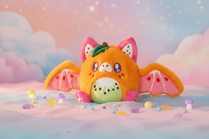 Mini Squishable Fruity Bat Plush