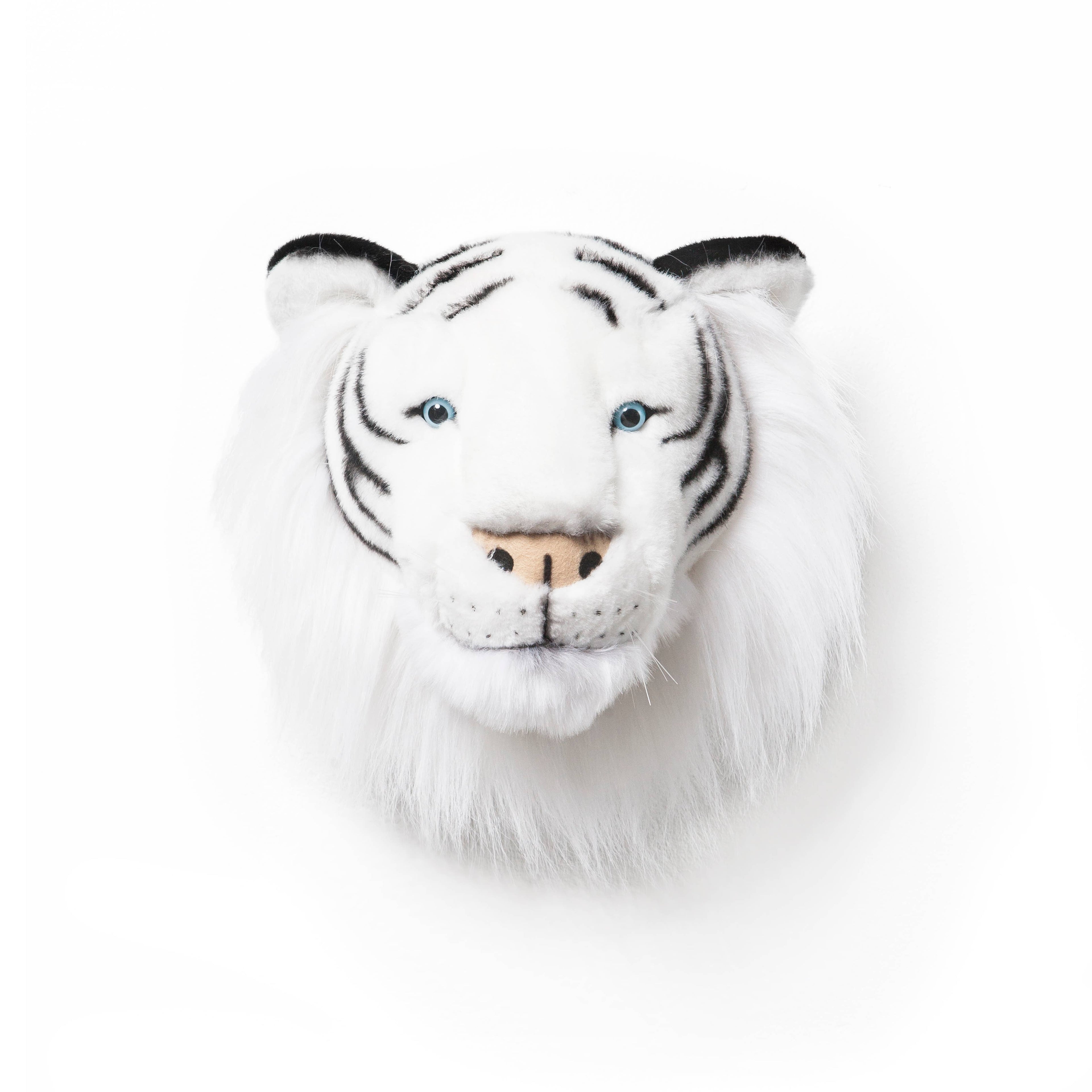 Décoration Murale Peluche Albert le tigre blanc - Wild & Soft
