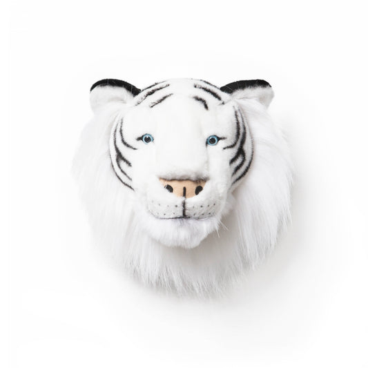 Albert the White Tiger Plush Wall Decoration