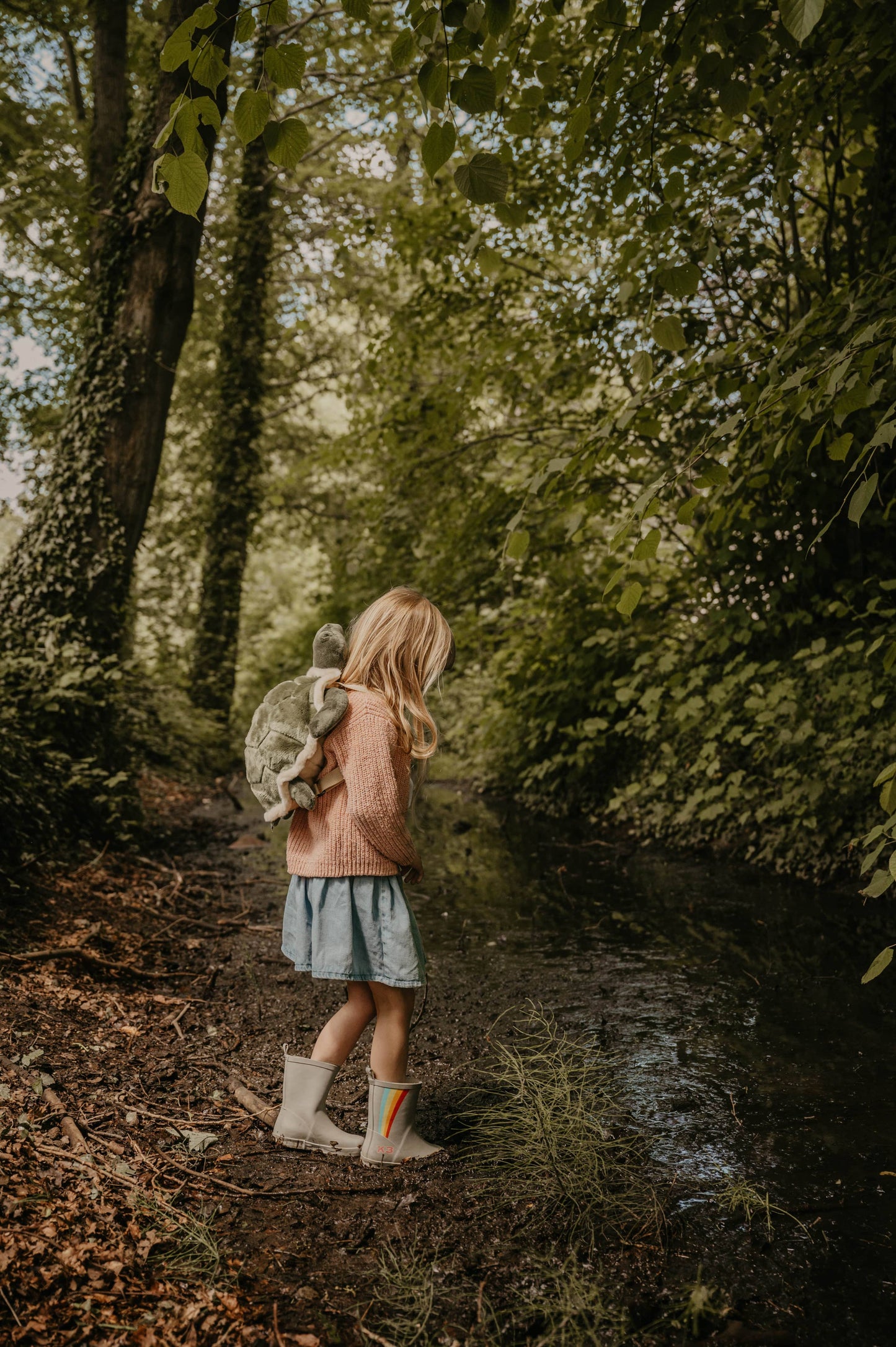 Turtle Plush Backpack for Children