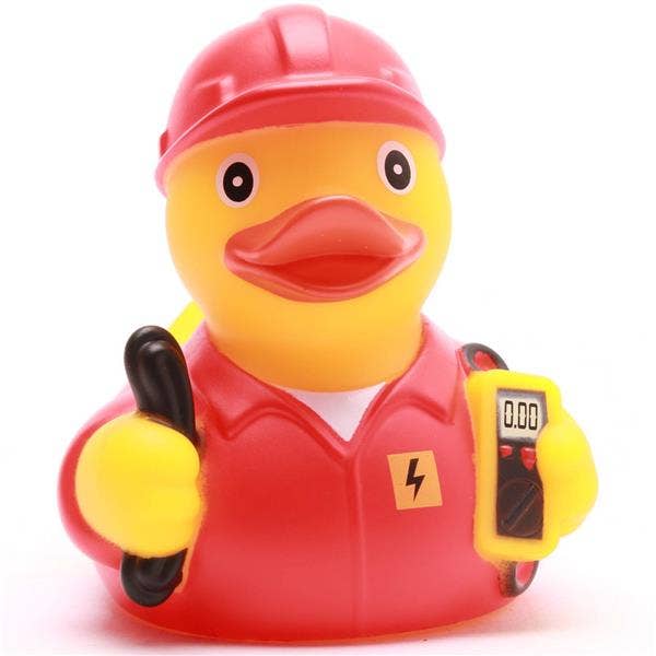 Electrician Duck - Red