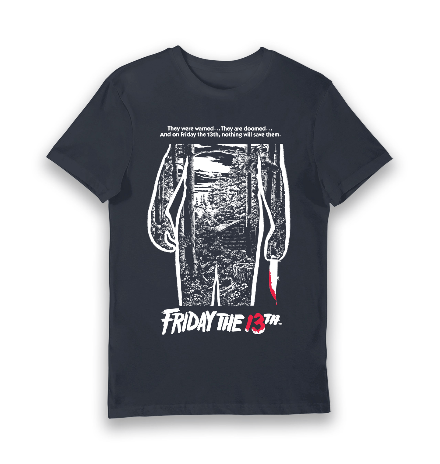 T-shirt adulte Friday the 13th affiche