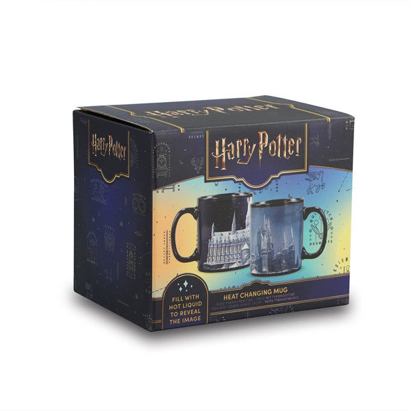Heat Reactive Mug Boxed (400 ml) - Harry Potter (Hogwarts Castle)