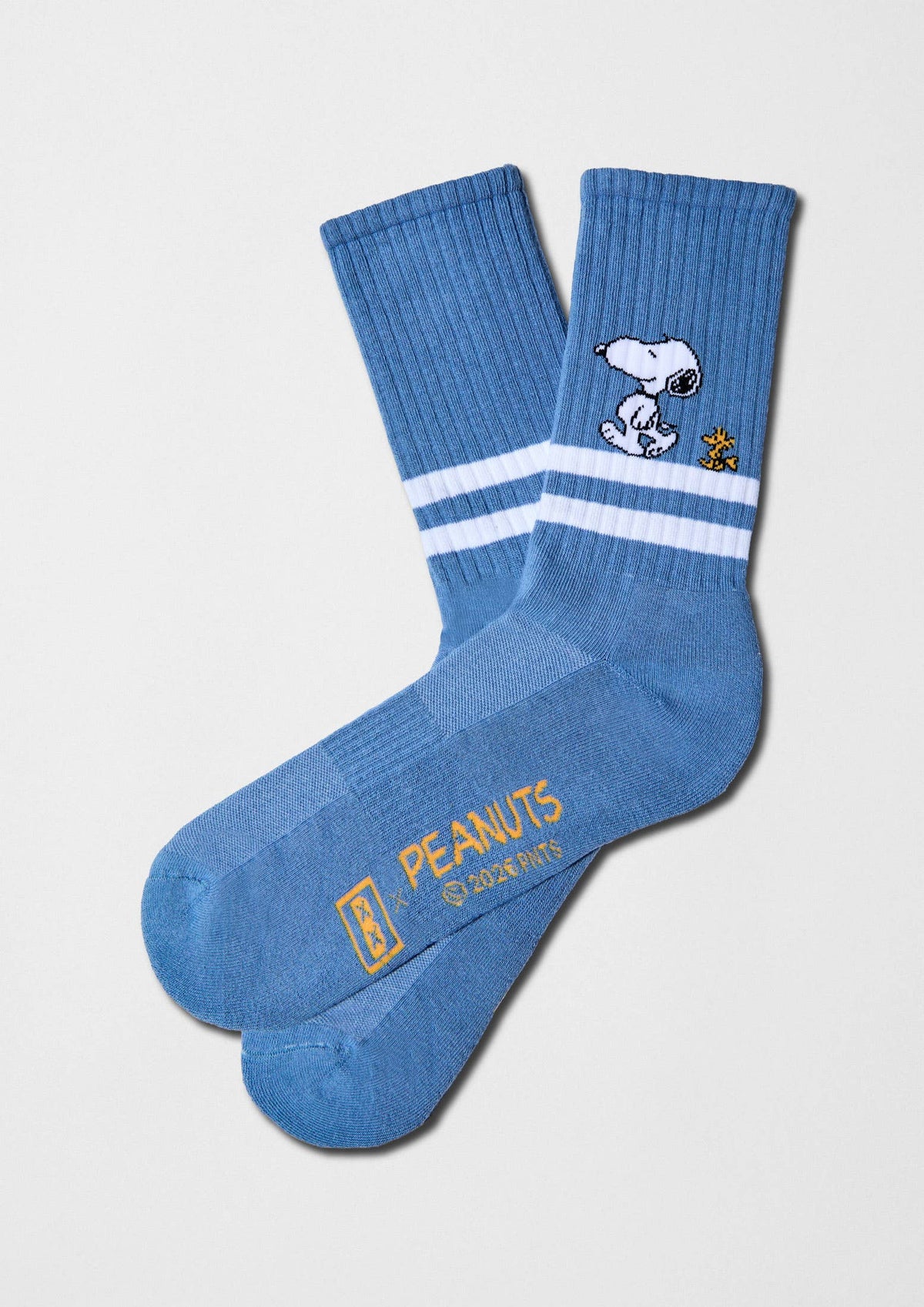 BeSnoopy Rayures Street Bleu - Chaussettes 100 % coton biologique