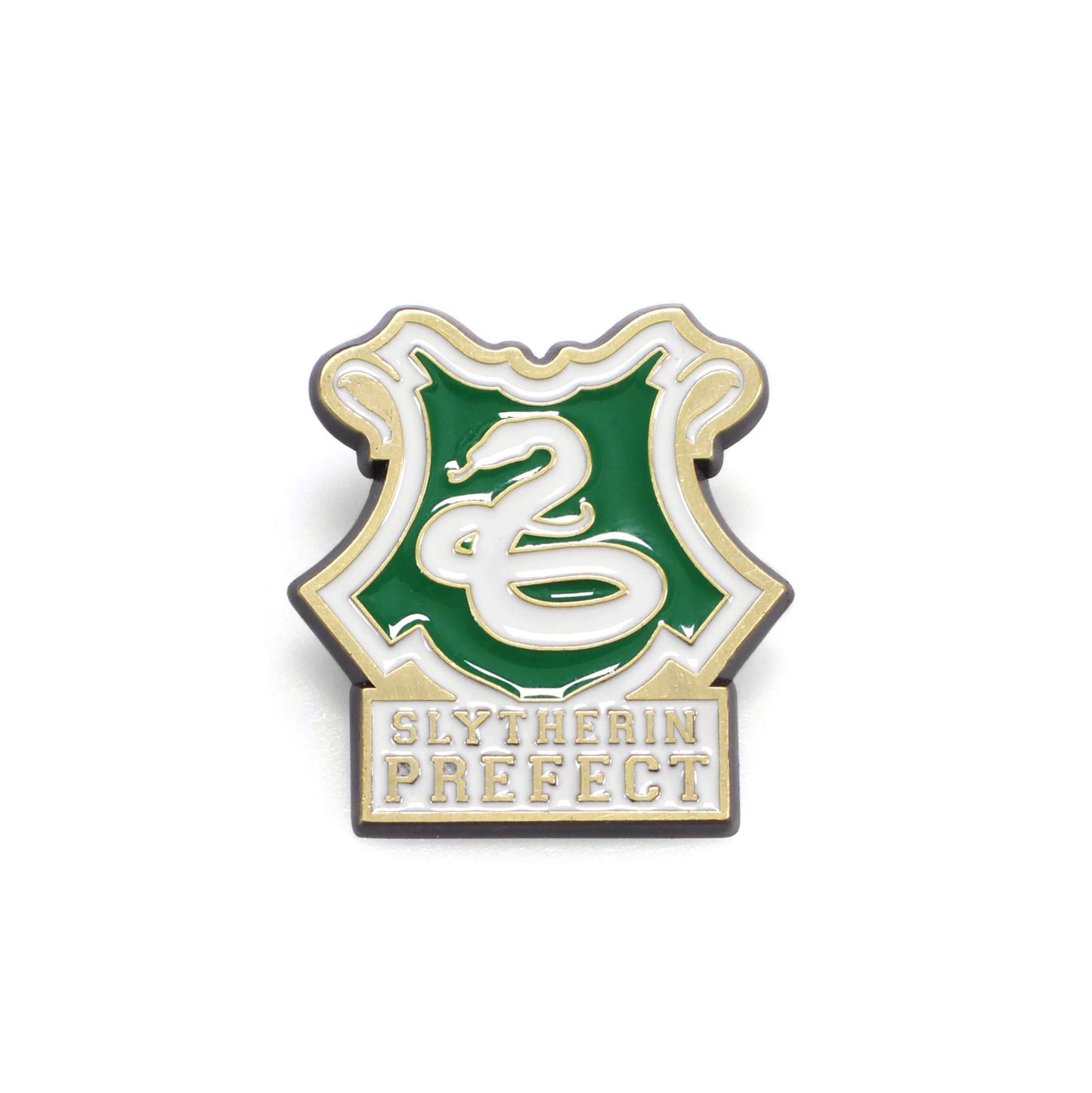 Harry Potter emaille badge (Slytherin Prefect)