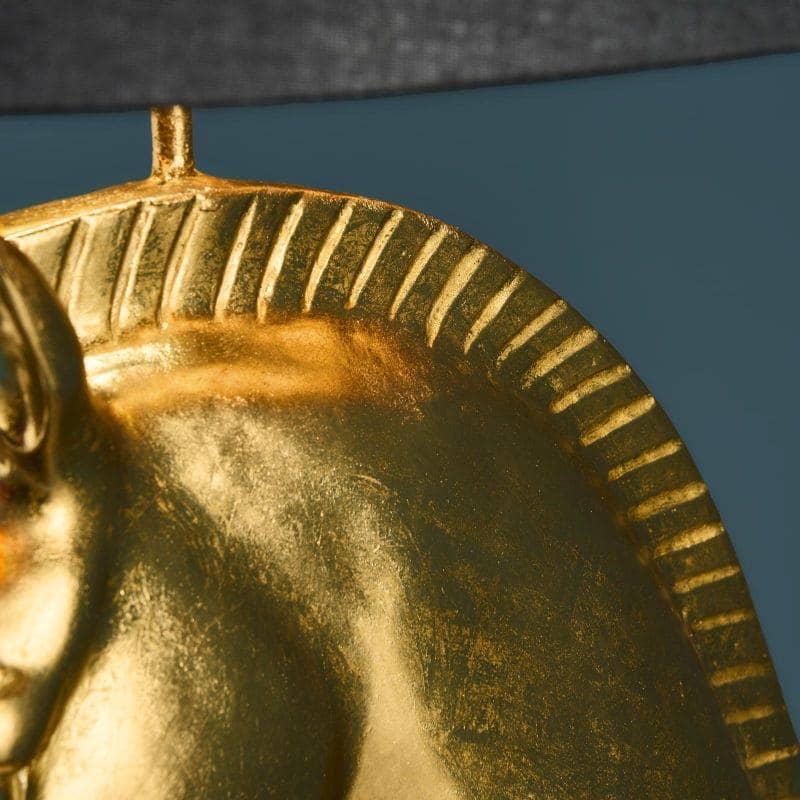 Amadeus paarden vloerlamp, goud