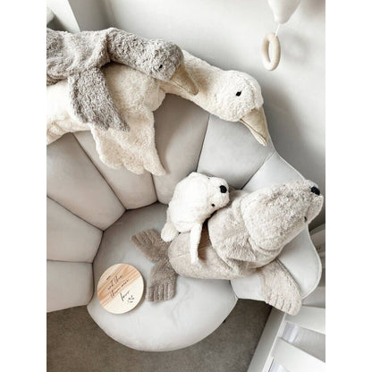 Stuffed animal small goose | grey
