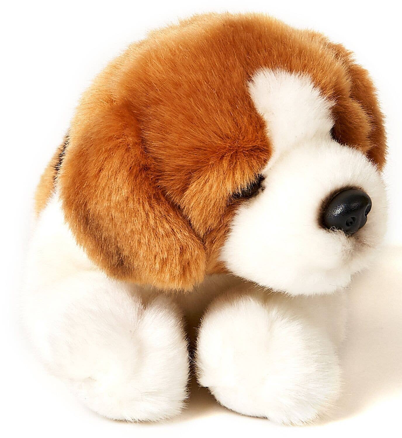 Plush Beagle Puppy, Lying Down