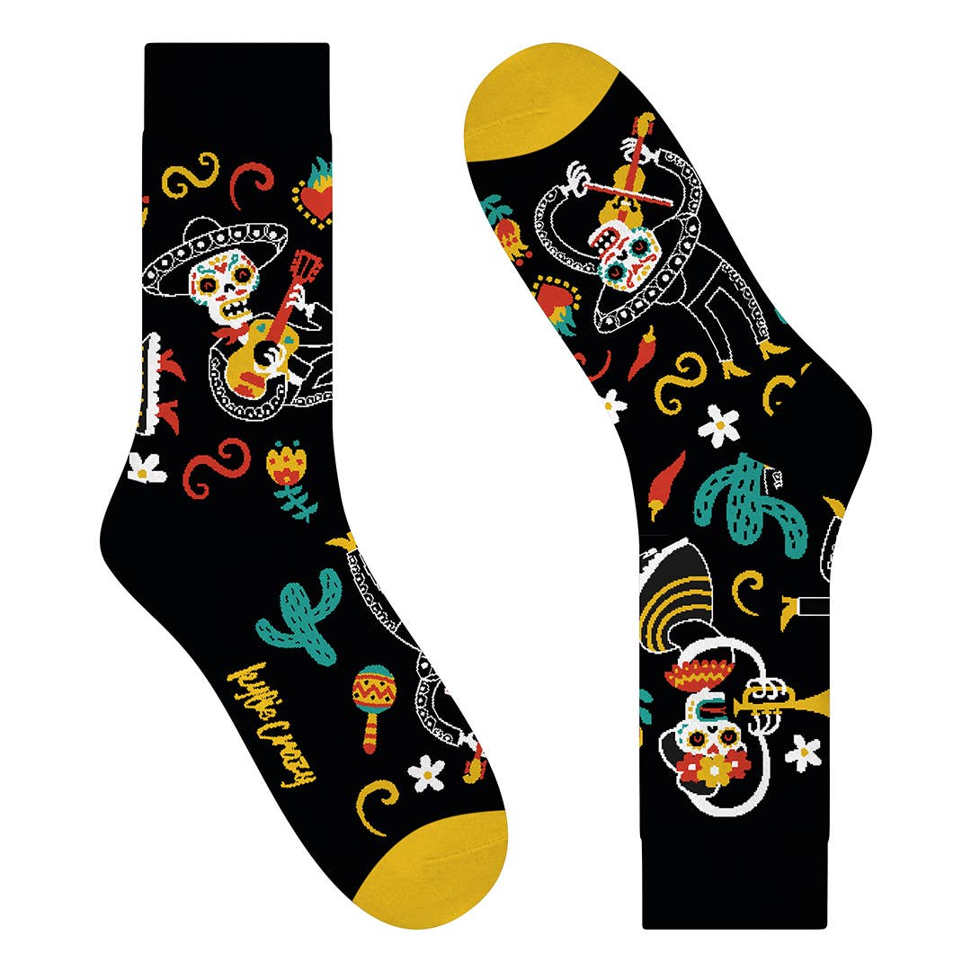 Unisex seamless cotton Mariachi socks