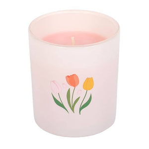 Bougie de Fête des Mères Tulipes