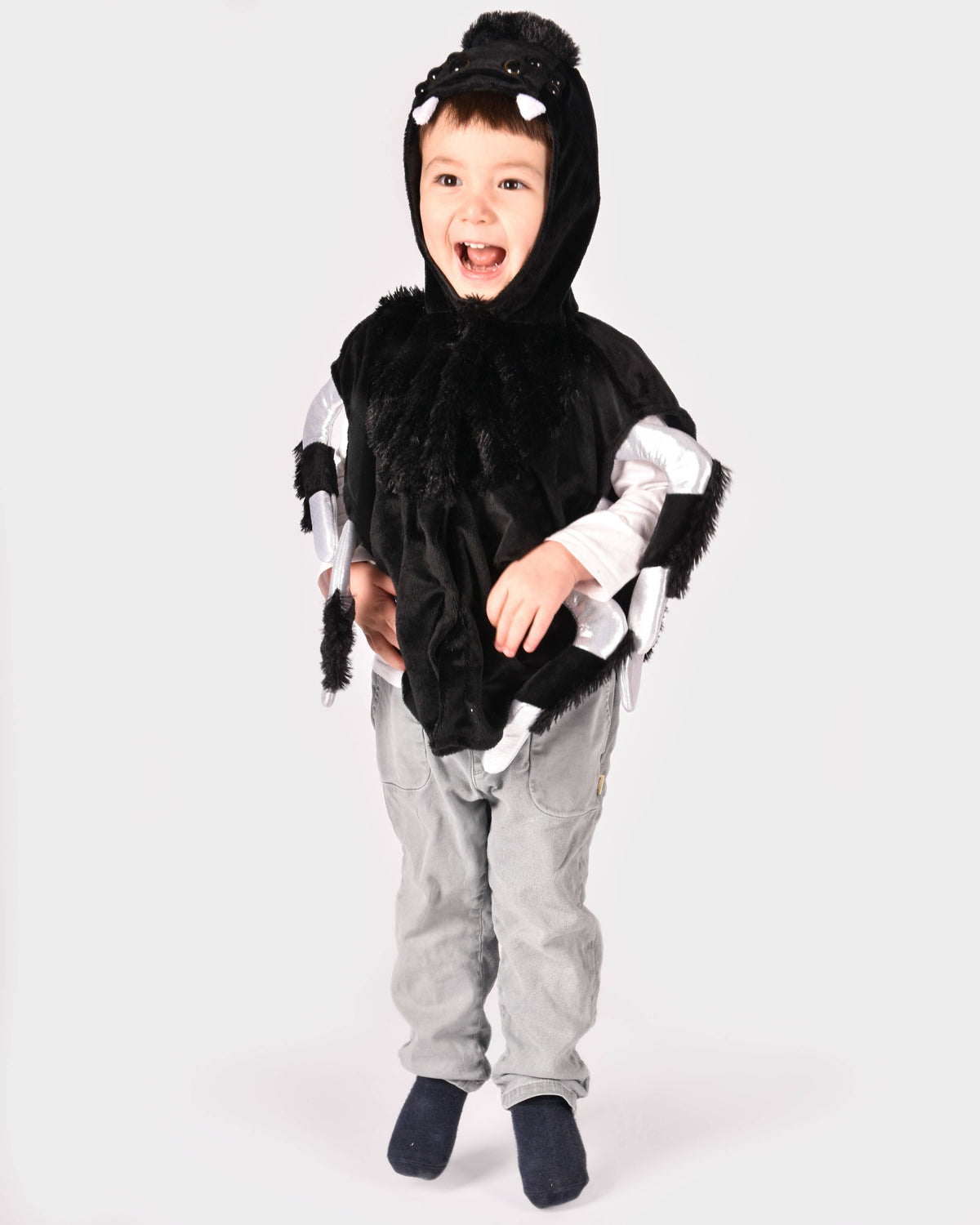 Deluxe Mini Spider Cape 86-110 cm 1-4 years