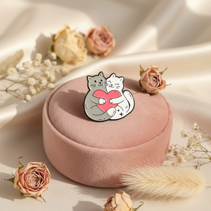 Pin's Chats Amoureux