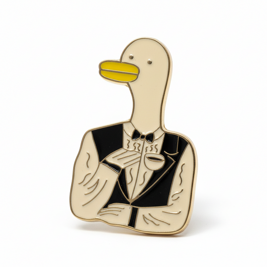Pin's Canard Blanc Maître d’hôtel