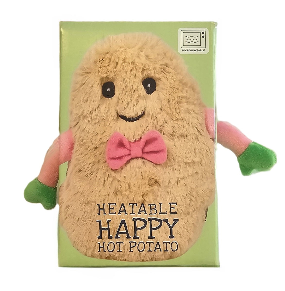 coussin chauffant patate chaude heureuse