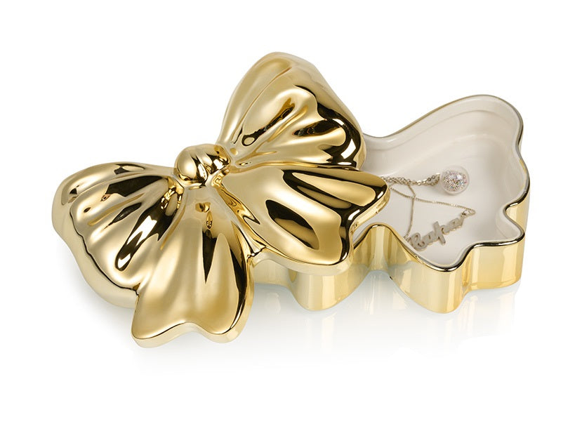 Gold Knot Trinket Box