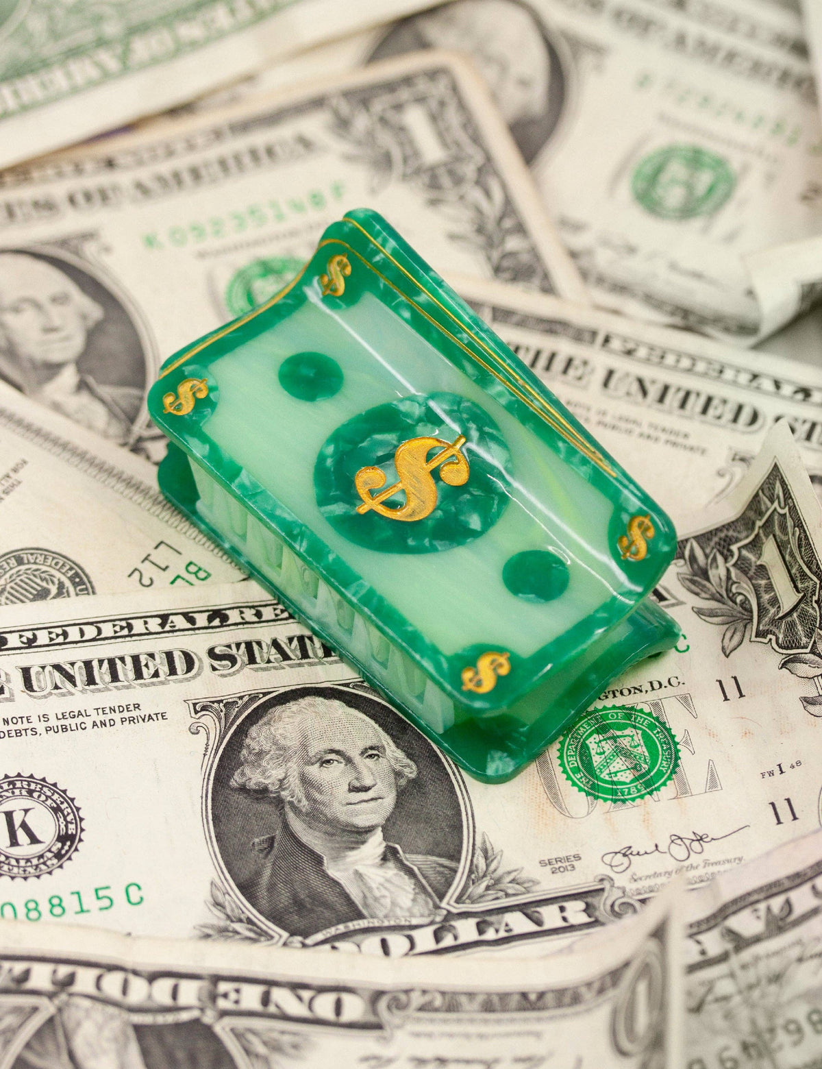Dollar hair clip "The money"