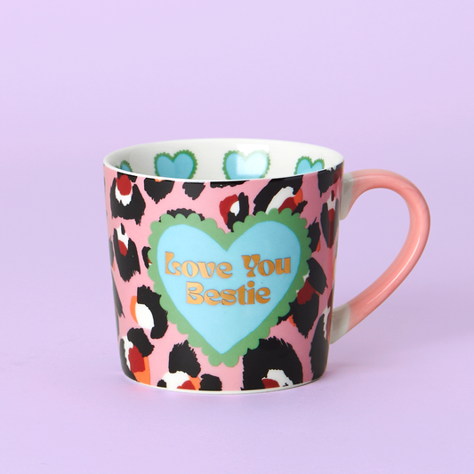 "I love you, best friend" mug