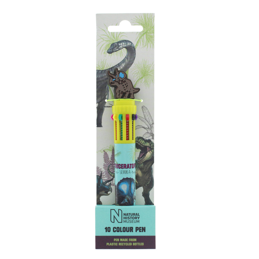 Stylo 10 Couleurs  Dinosaures (Natural History Museum Edition)
