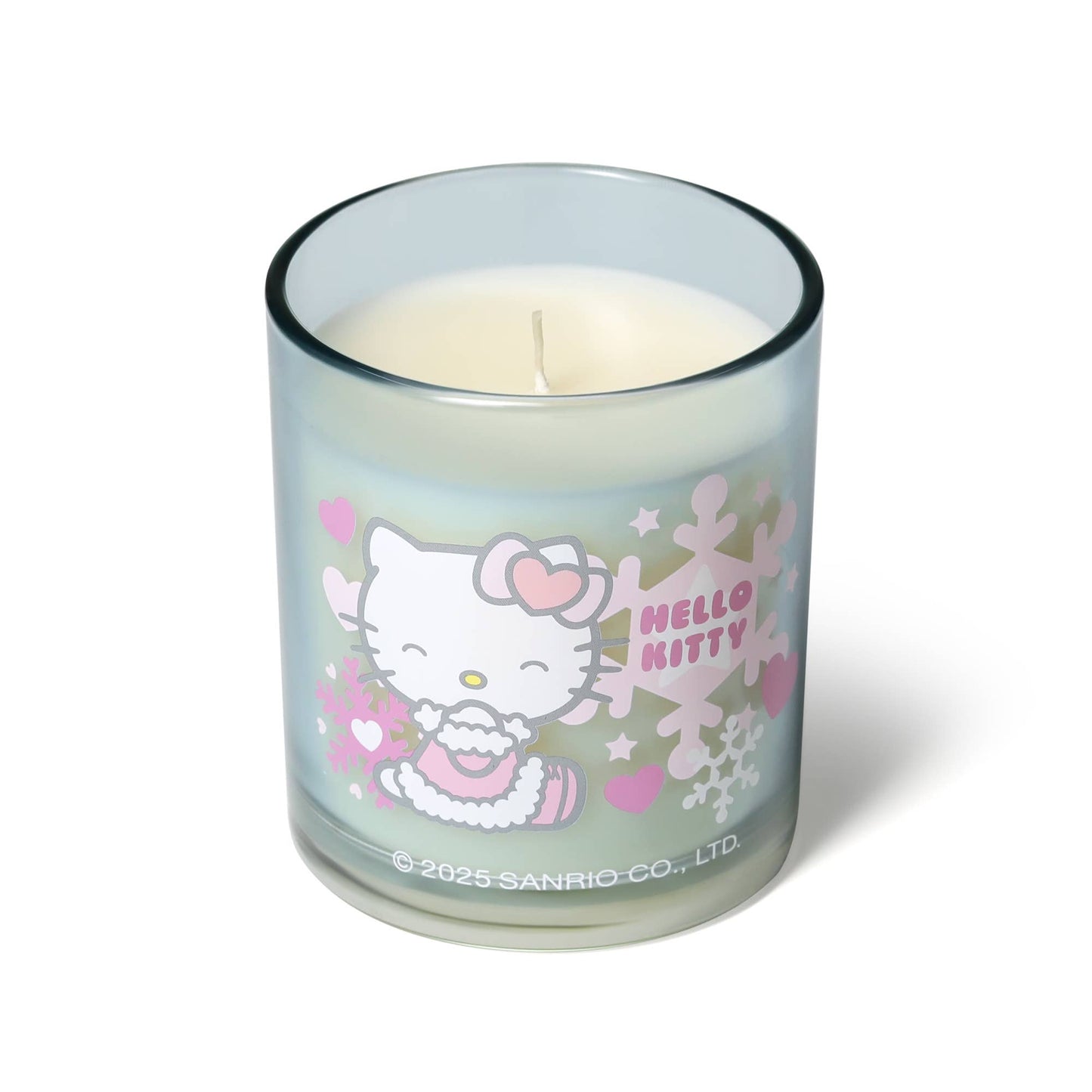 Hello Kitty Seasons geurkaars, Frosted Berries, met 3D-deksel