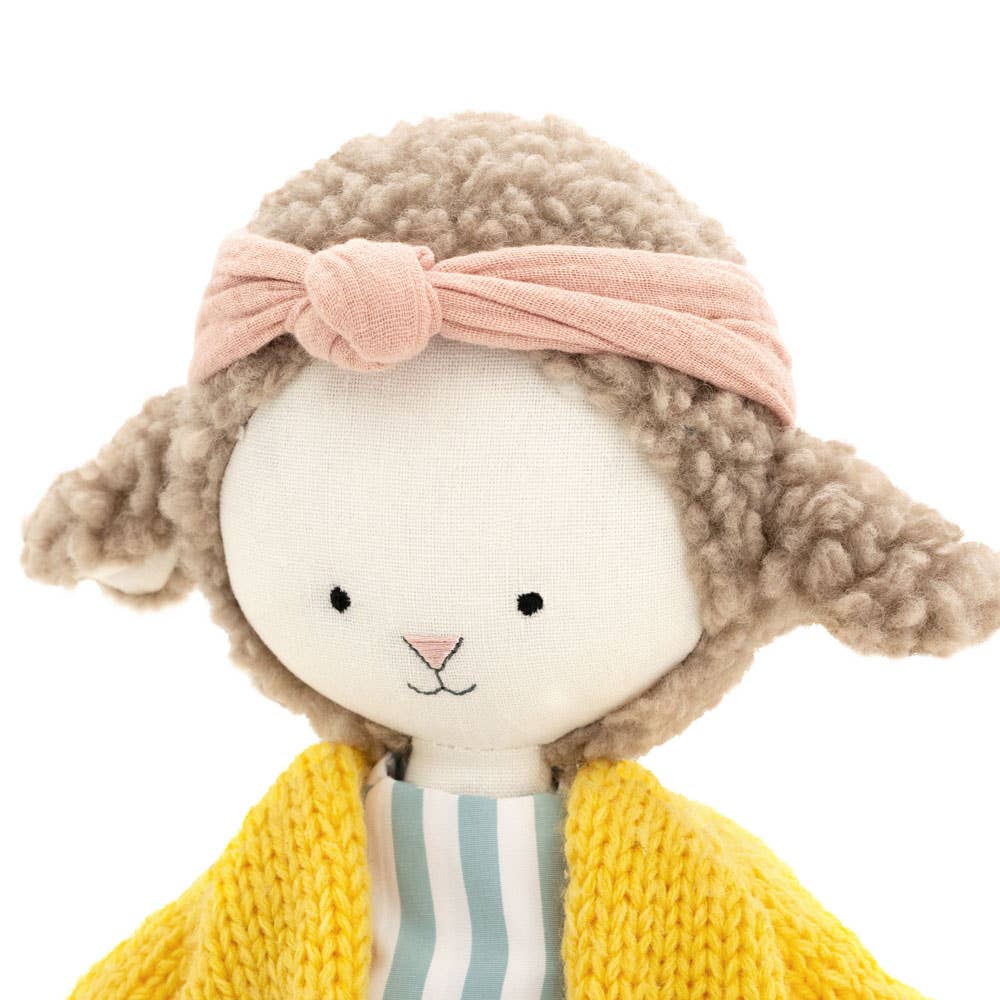 Peluche coton Cotti Motti, Zoe la brebis (30 cm) - 0+