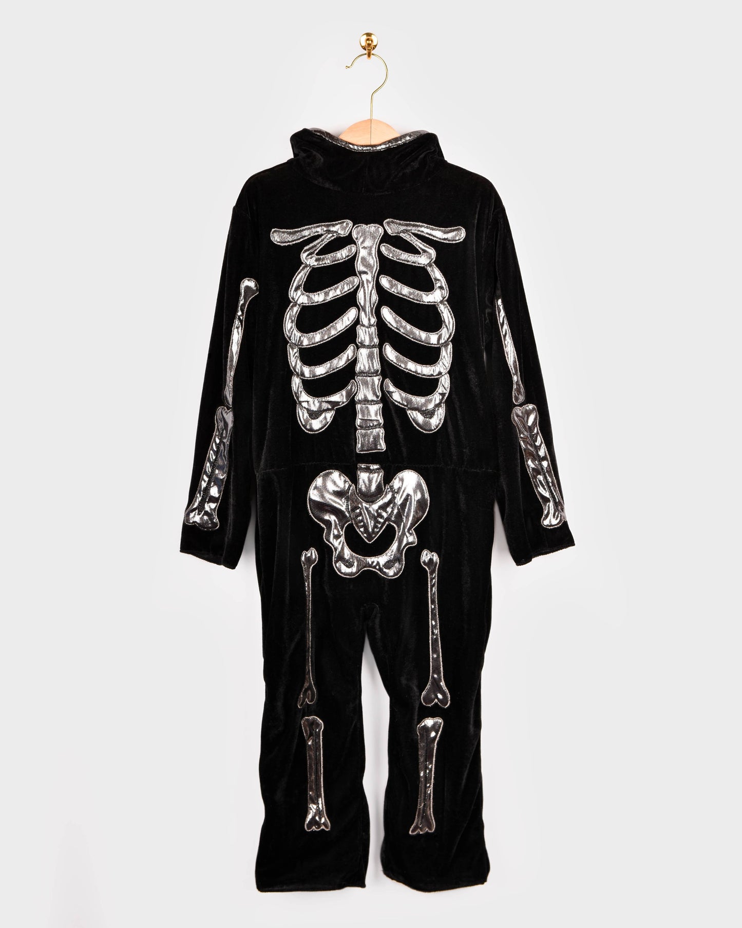 Deluxe Skeleton Costume 110 cm for children aged 4-5 years
