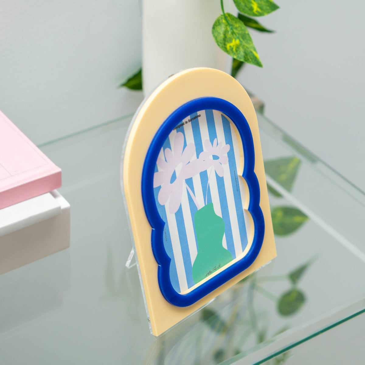 Vertex Beige Photo Frame