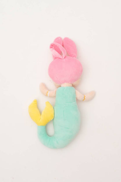 Poupée Sirène Lisa en Tissu – Turquoise et Rose