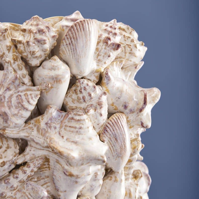 Schelpvaas, natuursteen L