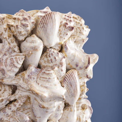 Schelpvaas, natuursteen L