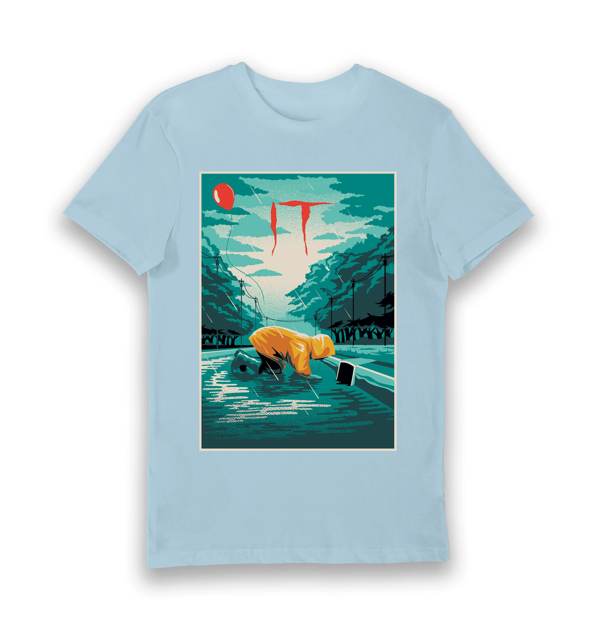 T-shirt adulte IT affiche Pennywise