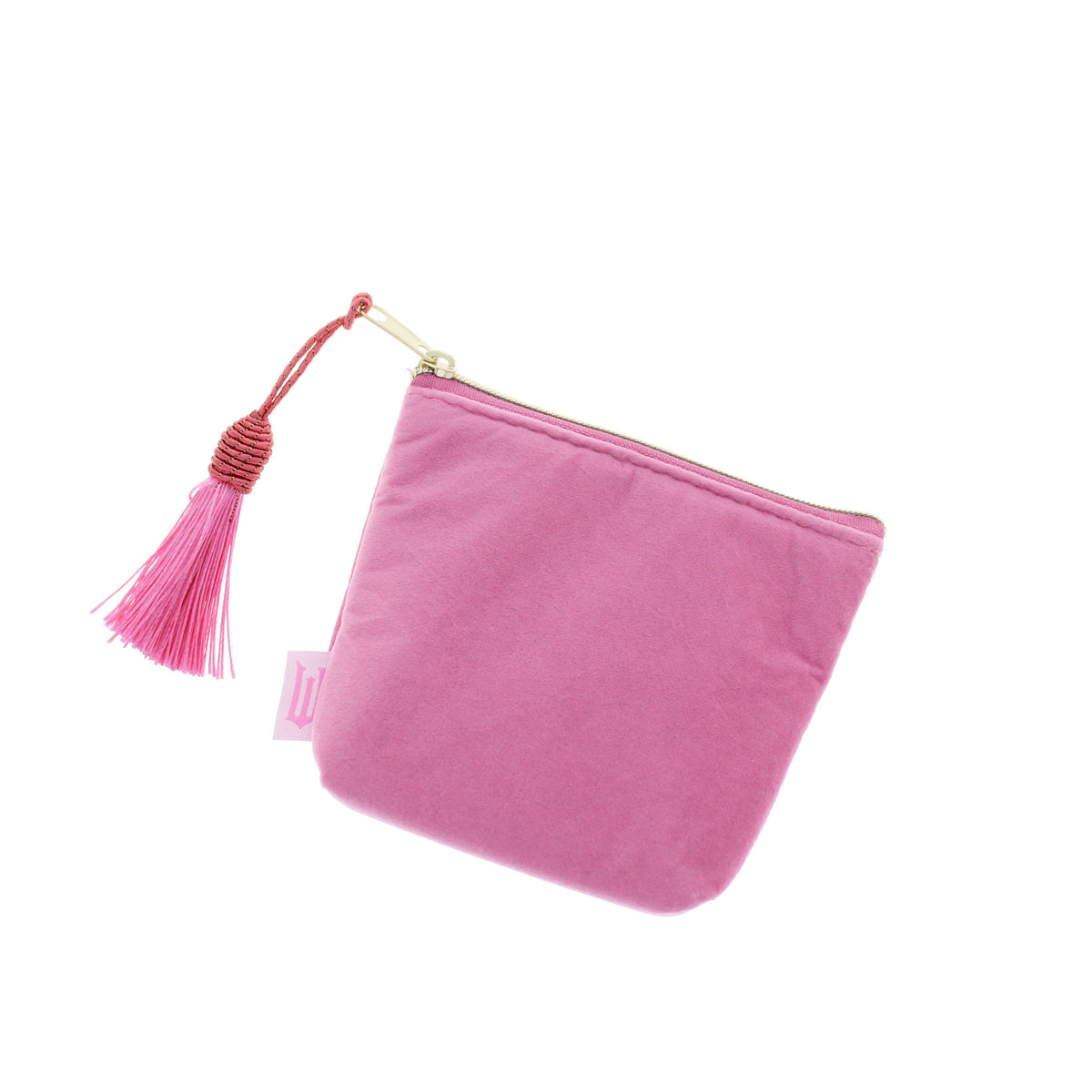 Wicked pink velvet clutch - Glinda