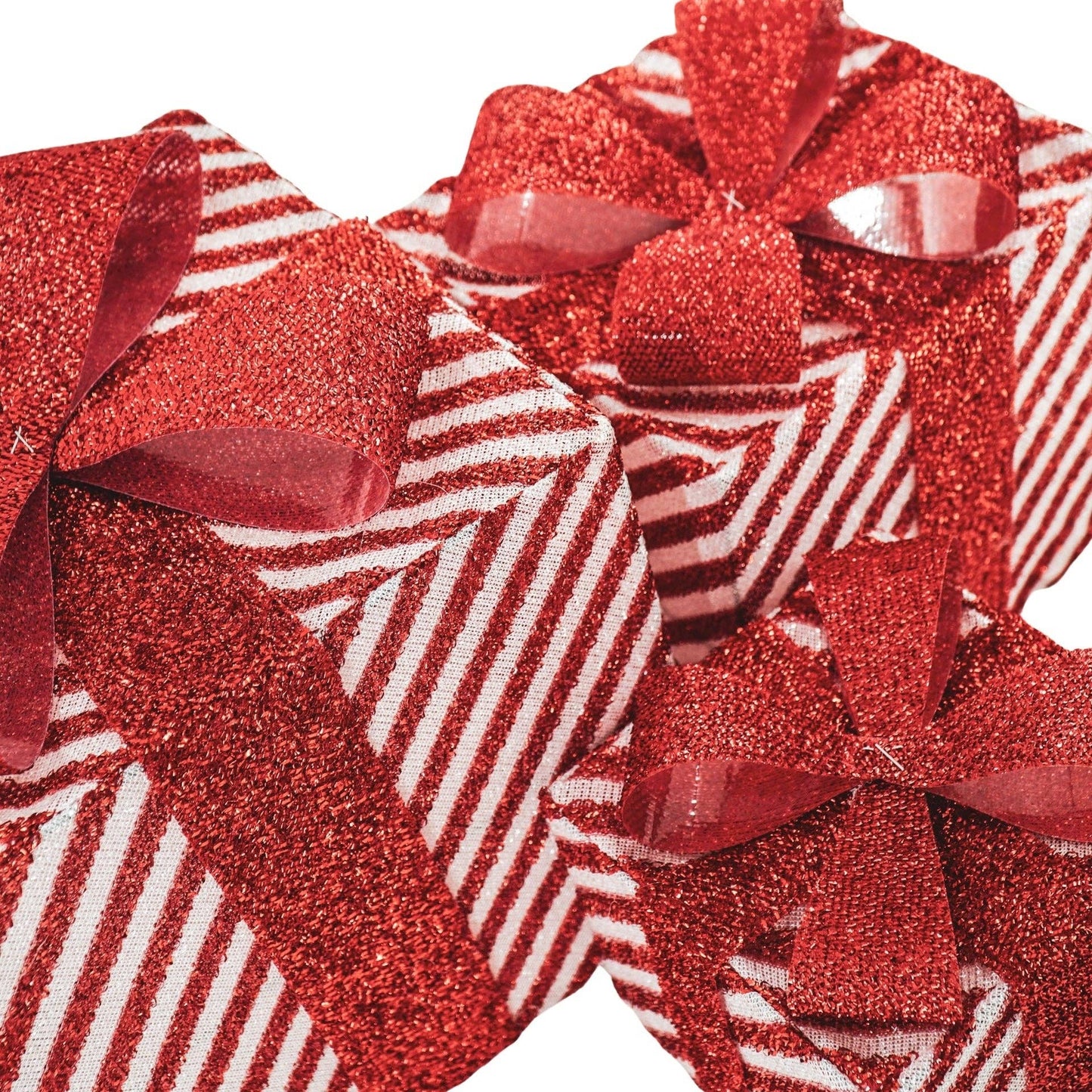 LED Christmas Gift - S3 - Polystyrene - Red/White - 15/20/25cm