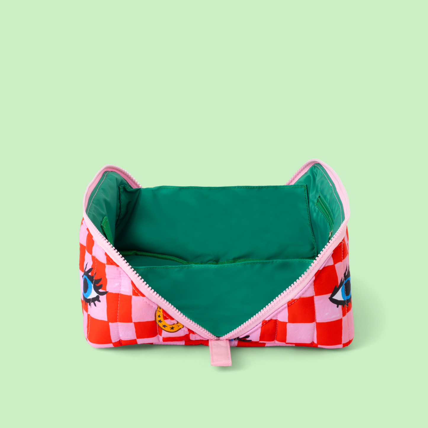 Icônes de vérification Disposition à plat Trousse de toilette