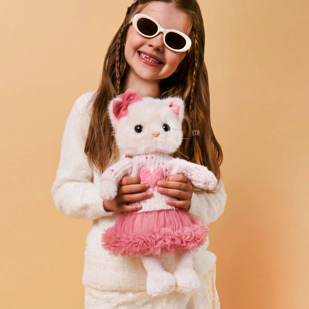 Peluche, Lucky Kitty, Lucky Sophie : Charme tendre 38 cm, 3 ans et +