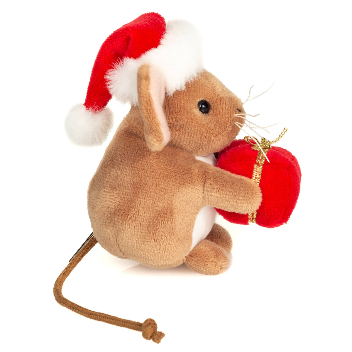 Christmas Mouse with Gift – 11 cm