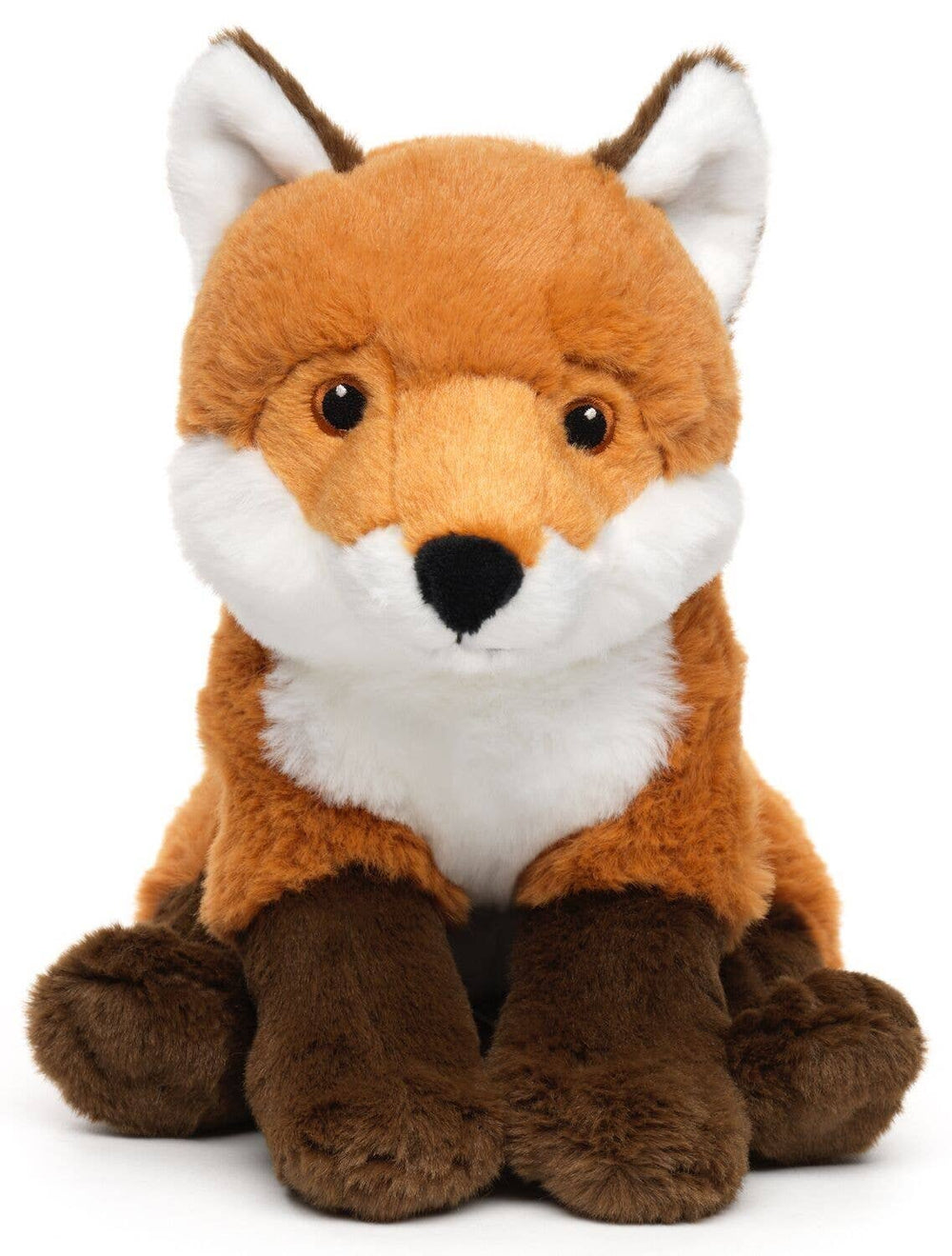 Peluche Renard Roux Assis