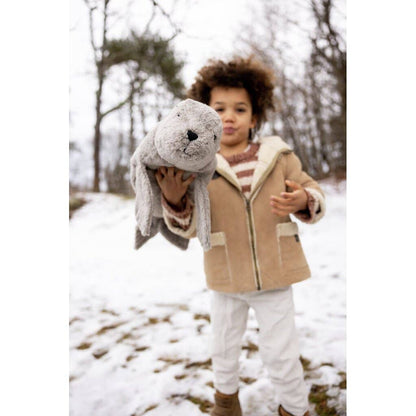 Grande peluche phoque grise | Senger-Naturwelt