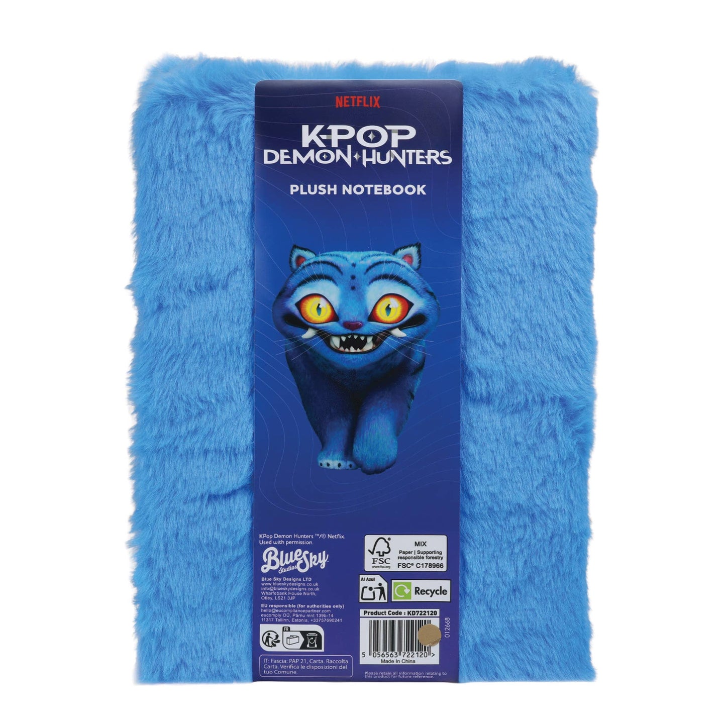 KPop Demon Hunters - A5 Plush Notebook - Derpy
