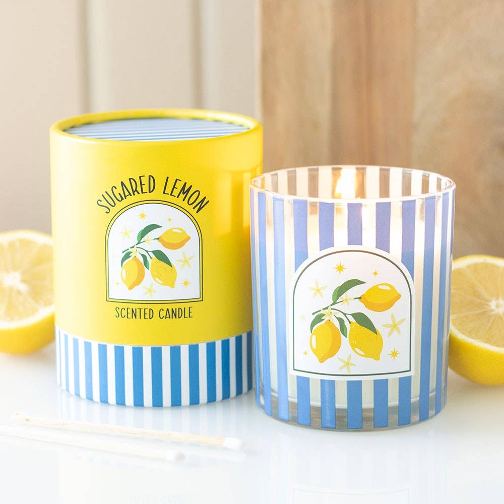 Sweet Lemon Scented Candle