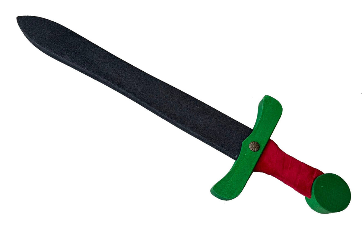 Softik Green Sword + Lion Scabbard
