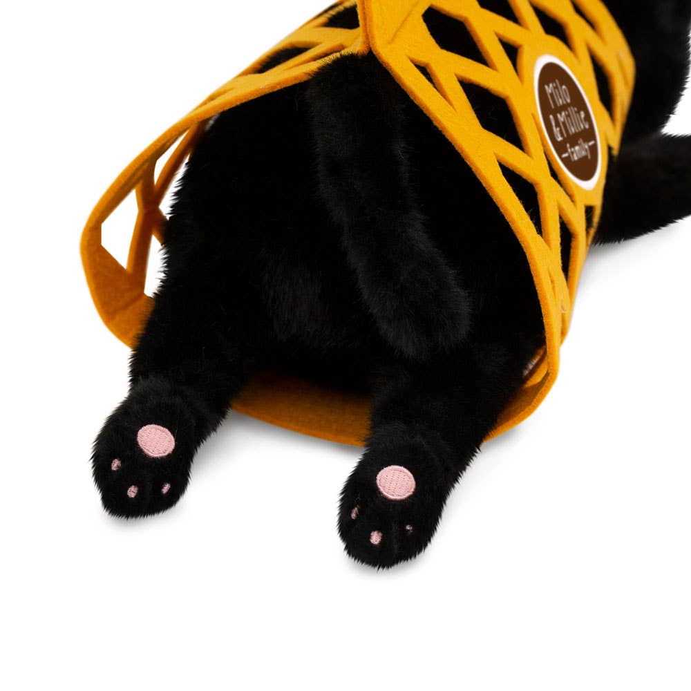 Peluche de Milo & Millie, Milo le Chat Noir (35 cm)-0+