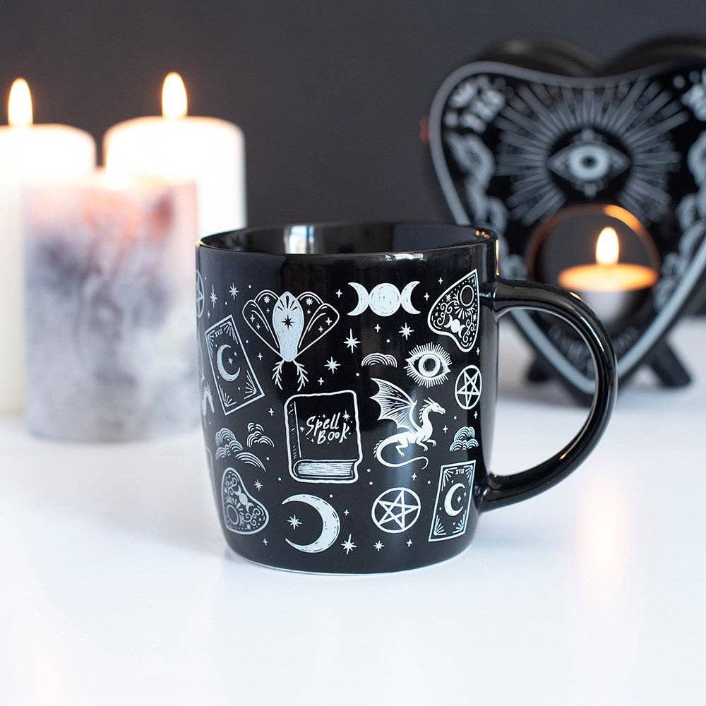 Mug à imprimé mystique « Secrets ensorcelés »