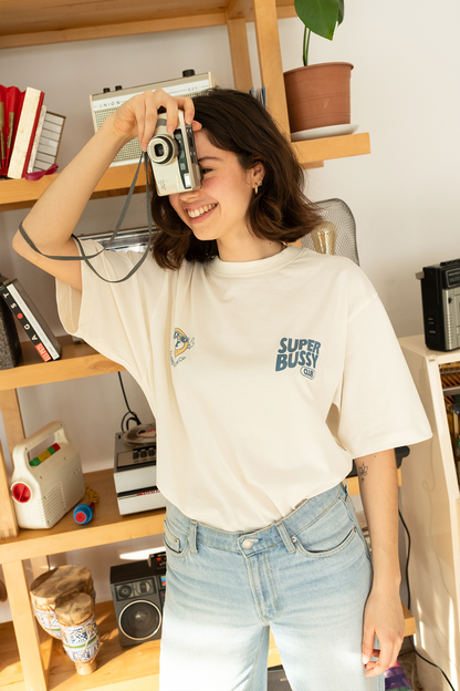 t shirt super bussy club nostalgic apparel