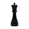 Moulin à Épices « Chess » Roi en Hêtre Laqué Noir Brillant