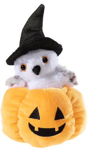 Heunec Halloween Peek-A-Boo owl plush — 16 cm