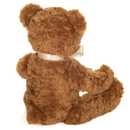Klassieke bruine teddybeer met 5 beweegbare gewrichten.